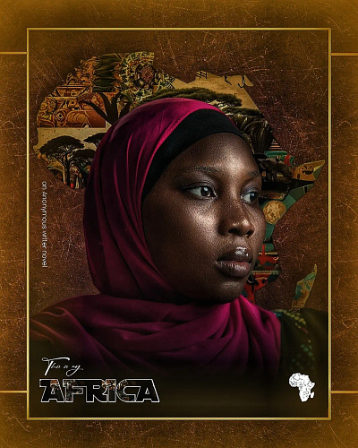 "THIS IS MY AFRICA" Book Covers design africa african art book book cover design book covers books cover design