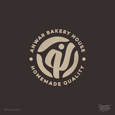 Anwar Bakery House Arabic Logo | شعار عربي لوقو لوجو انوار arabicart arabiccalligraphy arabiclettering arabiclogo arabiclogos arabiclogotype arabictypography artisan bakery bread gridlogo lettering logo logoconcept logoideas logoinspiration logomark logotype symbols typography