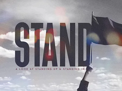 Stand branding church graphics design graphic design illustration logo sermon series vector