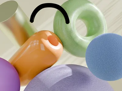 Abstract 3D Shapes 3d blender design icons illustration ios app ios app design ios app designer mobile mobile app mobile app design mobile app designer mobile design mobile designer native app render