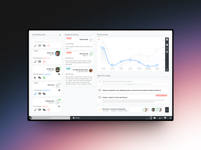 someCRM - short mock concept invision mockup ui uiux design