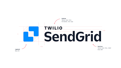 Twilio SendGrid brand integration branding identity logo