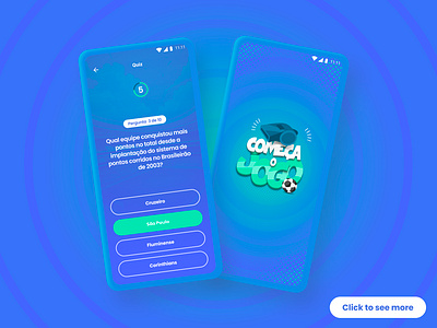 Panini - app game app blue creative design football game illustration logo mobile panini question quiz soccer trivia ui ux