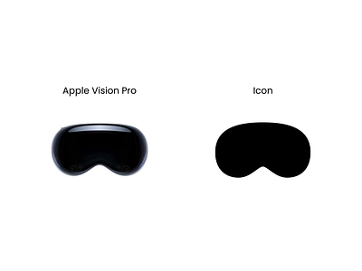 Drawing apple vision pro icon in Figma in seconds 💥 apple apple vision pro apple vision pro icon drawing graphics design icon icon design icon drawing iconography icons illustration vector