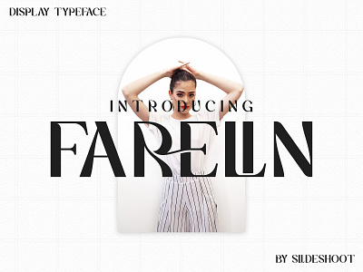Farelin Display Font alphabet design display fashion font ligature logo font lowercase magazine modern serif stylish trendy typeface typography uppercase