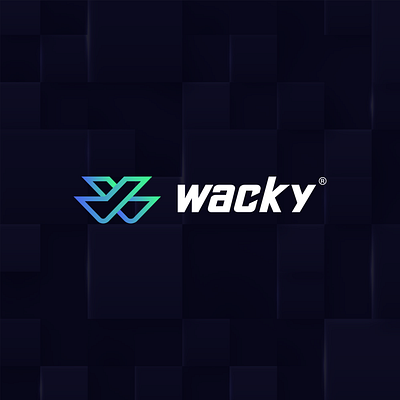 wacky logo company logo creative logo design graphic design illustration logo modern logo w letter logo wacky logo