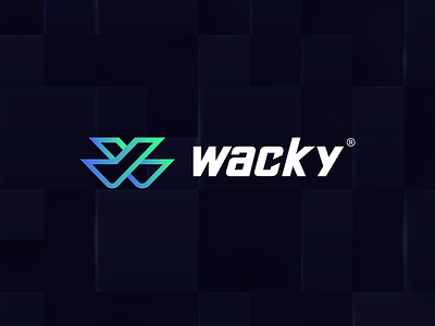 wacky logo company logo creative logo design graphic design illustration logo modern logo w letter logo wacky logo