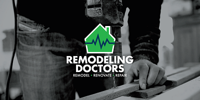 Remodeling Doctors available designs brand concepts brand design branding construction graphic design graphics logo logo design remodeling services