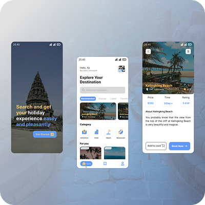 UI Travel Apps appsmobile branding inspirationdesign ui uidesign uitrends uiux uxreaserch