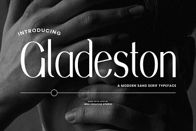 Gladeston – A Modern Sans Serif Typeface gladeston font