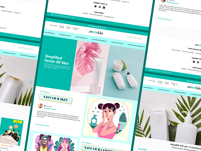 Skincare Website | AssoskinCare animation branding graphic design skincare website ui ui website design website design