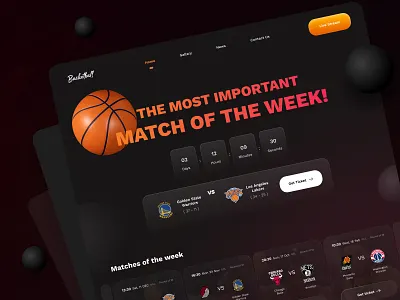 The basketball ticket resrvation website basketball counter design homepage landingpage match reservation ticket ticketreservation ui uidesign uiux userexperience userexperiencedesign userinterface userinterfacedesign ux uxdesign website
