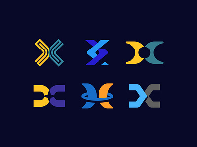 X brand branding c cc design elegant flat graphic design illustration letter lettermark logo logomark logotype mark minimalism minimalistic modern sign x