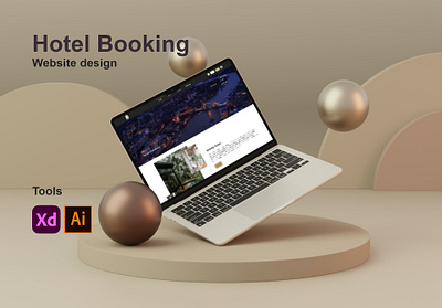 Hotel Booking design illustration ui ux web design xd
