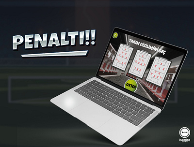 Penaltı | Slot Game Design animation casino football game gamedesign graphic design mobile motion graphics slot soccer tablet ui