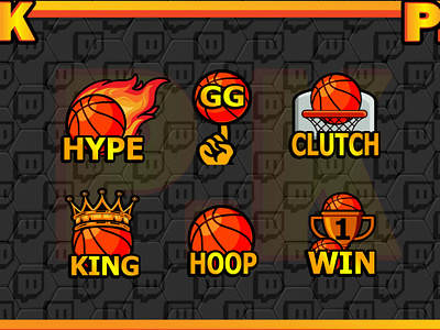Basketball twitch emotes animation emotes badge basketball basketball badge basketball emotes basketball text emotes emotes gaming logo