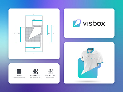 Visbox | Advertising Agency Brand Identity Design brand design