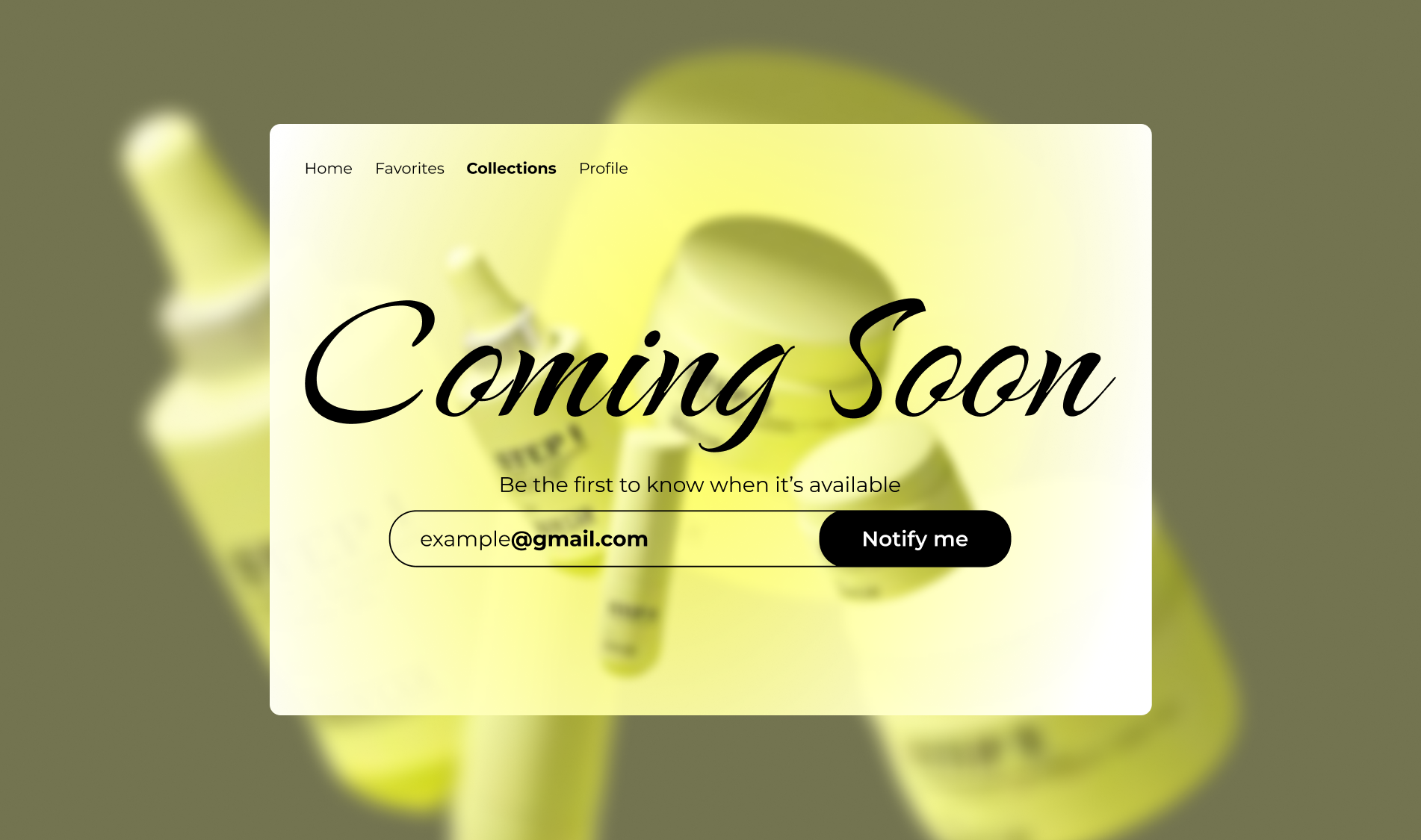 DailyUI #048 - Coming Soon coming soon coming soon page coming soon ui coming soon ui design daily ui dailyui 48 dailyui 48 coming soon ui ui design uiux design user interface web design web page ui web ui design