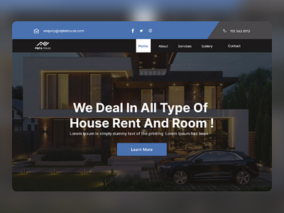 Awesome Real Estate Website Design company website design figma uiux figma website landing page design ui web web design website website design