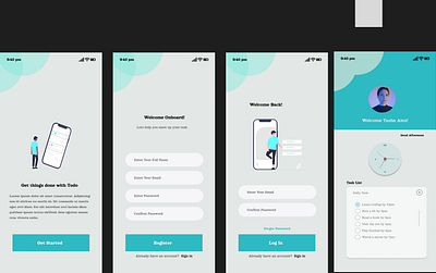 Todo LIST App branding graphic design typography ui