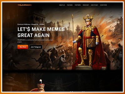Trump Meme Coin designs, themes, templates and downloadable graphic