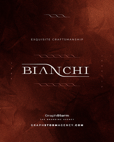 Bianchi - Logo design classic logo classy logo elegant logo jewelry logo logo luxury logo