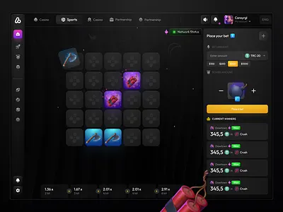 Bet Casino - Gambling Site bet betting design cashback casino casino interface casino vip crypto crypto casino game ui leaderboard live casino live slots online casino poker roulette sport betting ui ux web casino