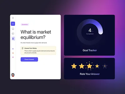 New product launch: StudyShep ✨ animation learning learning platform students study ui