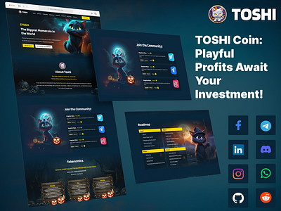 Toshi Coin designs, themes, templates and downloadable graphic elements