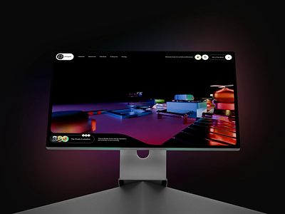 PolyPie Website 3d ai animation creation creative design graphic homepage layout smart ui ui interface user interface ux ux design web web design website