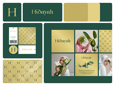 Hidayah - Muslimah Fashion adobe illustrator adobe photoshop brand identity branding logo logo design visual identity