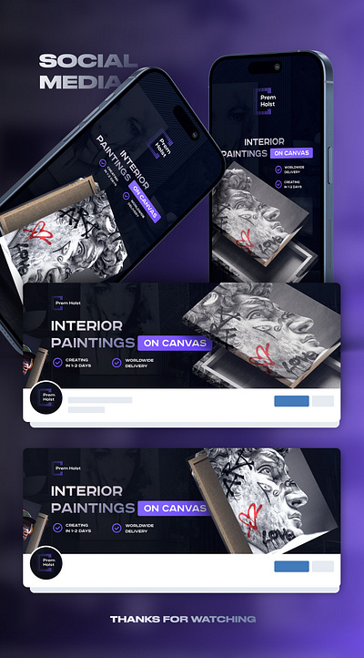 Interior Painting - Advertising adobe photoshop ads advertisement advertising banner business canvas design facebook graphic design instagram interior painting picture presentation social media social media post stories web design youtube