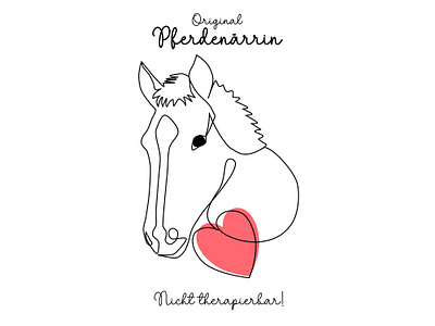 Pferdenärrin graphic design