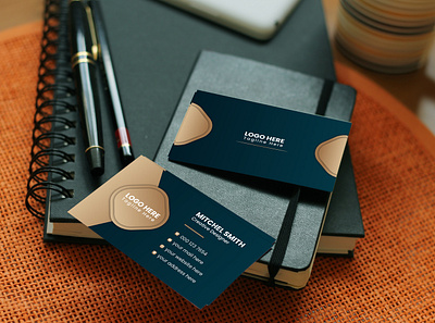 Abstract company Business Card design template. artisticbusinesscards