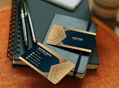 Abstract company Business Card design template. artisticbusinesscards