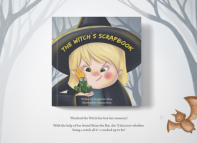 Illustrations for a children's book "The Witch’s Scrapbook" design graphic design illustration дизайн персонажа книжная иллюстрация