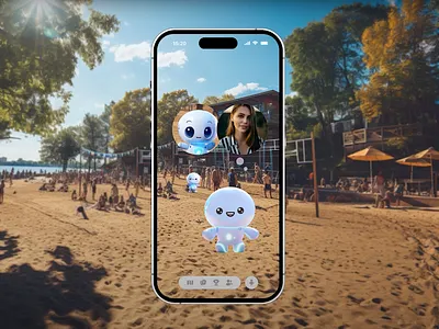 Solving social Isolation – Augmented Reality Spekulative Design apple ar augmented reality ui ios social isolation speculative ui ux visionpro xr