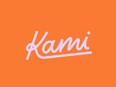 Kami - Educational Hub Branding blue brand brand design branding education hub lettermark logo logotype online learning orange owl purple visual identity wisdom wordmark