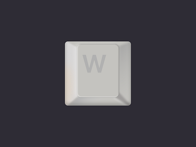 Keycap of a Keyboard graphic design ui