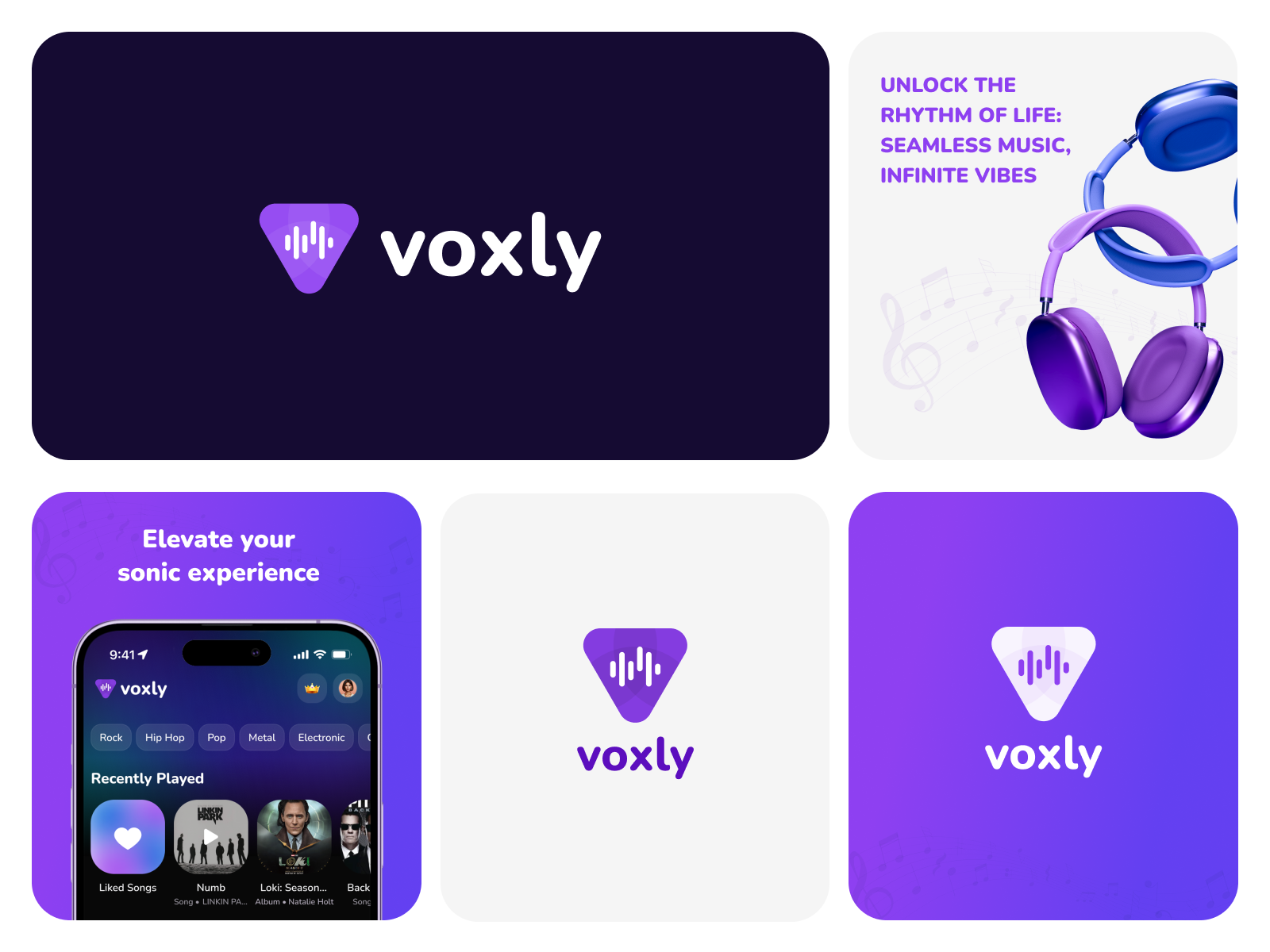 Voxly Music App By Yudiz Solutions Ltd On Dribbble