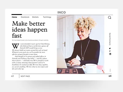 Inco Studio Online Magazine animation graphic design motion graphics popculture insurance