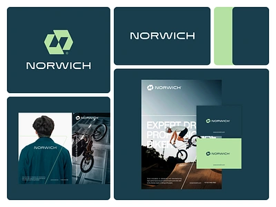 Norwich Sports adobe illustrator adobe photoshop brand identity branding logo logodesign visual identity