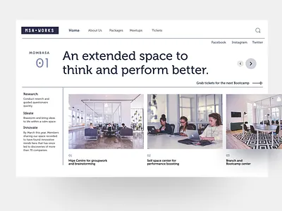 Mombasa Works HomePage and workspace insurance