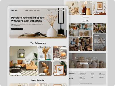 Home Decor Website Designs Themes