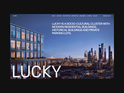 Lucky© – corporate website app branding design graphic design illustration logo typography ui ux vector web