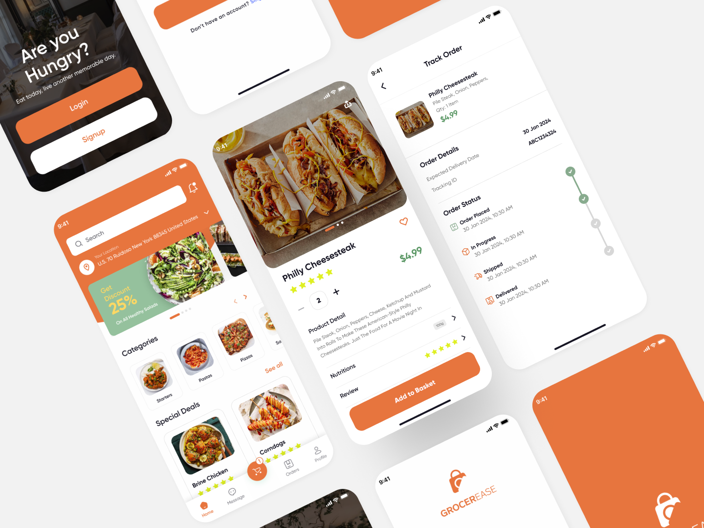 Grocery Mobile App Design by Raza ul Mustafa on Dribbble