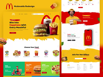 McDonald's Reimagined - McDonald's Website Redesign fast food food and drink food delivery food delivery service food landing page food resturant food website mcdonalds mcdonalds designs mcdonalds new theme mcdonalds redesign mcdonalds ui design mcdonalds website mcdonalds website redesign online food order restaurant landing page restaurant web restaurant website restaurant website design restaurant website templates