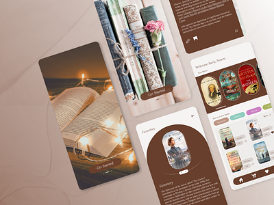 Book App app art books design ecommerce gallery mobile app mobile app design stores ui ux