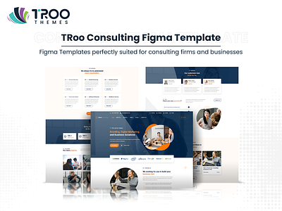 Figma Template for Consulting Firms consultant website design consultants figma design figma template