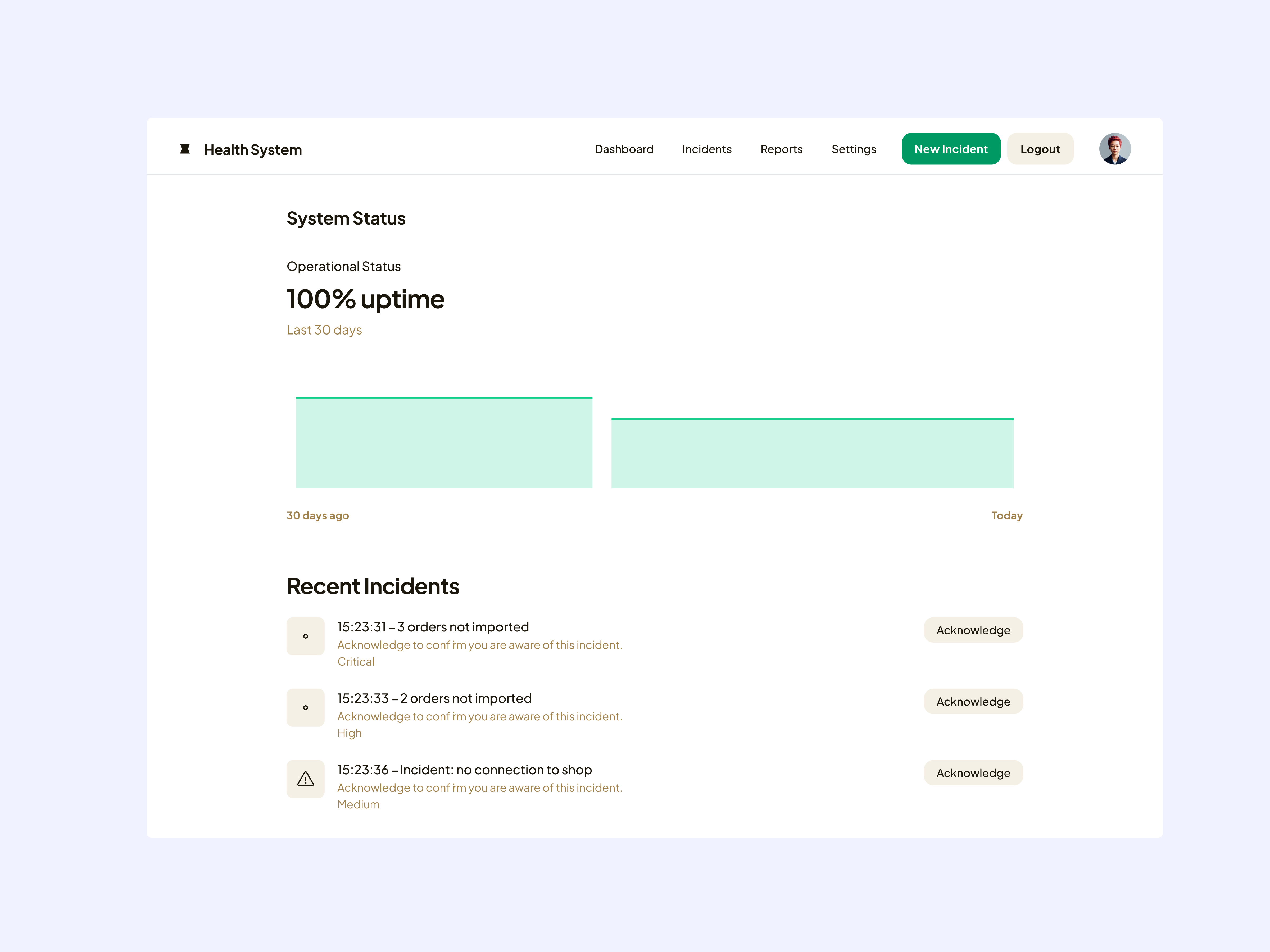 Revolutionary HealthCare Interface Design app apps b2b control controls design erp health monitor saas sergushkin system ui uptime ux
